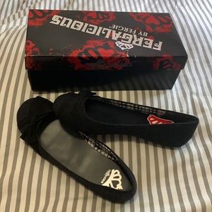 Fergalicious ballet flats